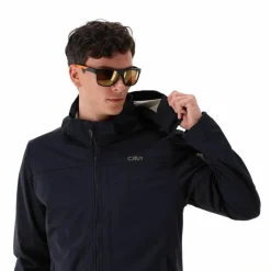 Herren Jacke aus Light Softshell mit abnehmbarer Kapuze