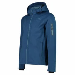 Herren Jacke aus Light Softshell mit abnehmbarer Kapuze