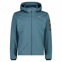 Herren Jacke aus Light Softshell mit abnehmbarer Kapuze