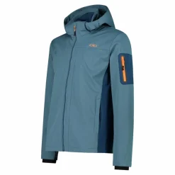 Herren Jacke aus Light Softshell mit abnehmbarer Kapuze