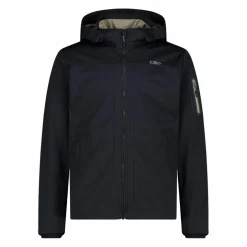 Herren Jacke aus Light Softshell mit abnehmbarer Kapuze