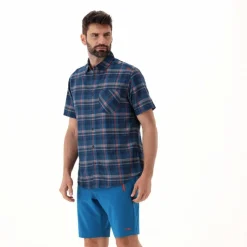 Herren Kurzarm-Hemd mit Karomuster