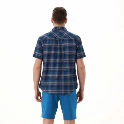 Herren Kurzarm-Hemd mit Karomuster