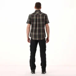 Herren Kurzarm-Hemd mit Karomuster