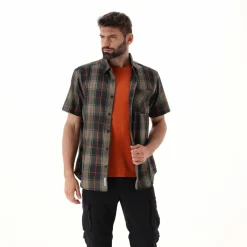 Herren Kurzarm-Hemd mit Karomuster