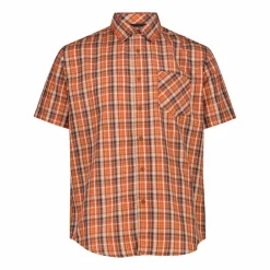Herren Kurzarm-Hemd mit Karomuster