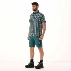 Herren Kurzarm-Hemd mit Karomuster