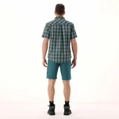 Herren Kurzarm-Hemd mit Karomuster