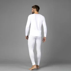 Herren Langarm Unterwäsche mit Rundhalsausschnitt