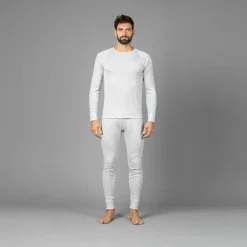 Herren Langarm Unterwäsche mit Rundhalsausschnitt