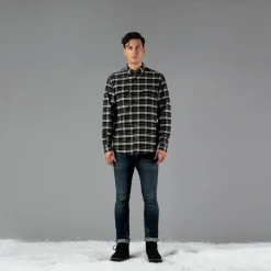 Herren Langarmhemd aus recyceltem Polyester