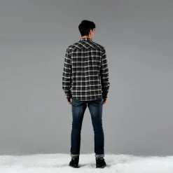 Herren Langarmhemd aus recyceltem Polyester