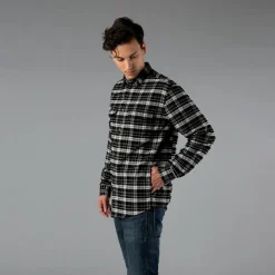 Herren Langarmhemd aus recyceltem Polyester