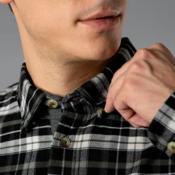 Herren Langarmhemd aus recyceltem Polyester