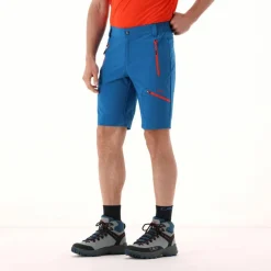 Herren Outdoor-Bermuda-Shorts mit thermoverschweißter Tasche