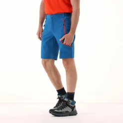 Herren Outdoor-Bermuda-Shorts mit thermoverschweißter Tasche