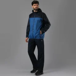 Herren packable wasserdichte Jacke
