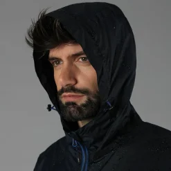 Herren packable wasserdichte Jacke