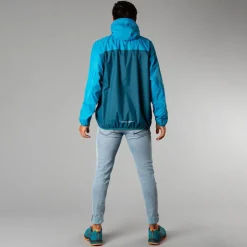 Herren packable wasserdichte Jacke