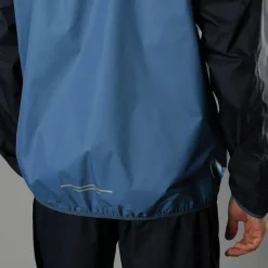 Herren packable wasserdichte Jacke