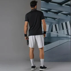 Herren Polohemd aus stretch polyester und Modal