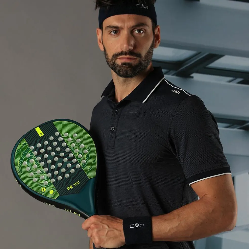 Herren Polohemd aus stretch polyester und Modal