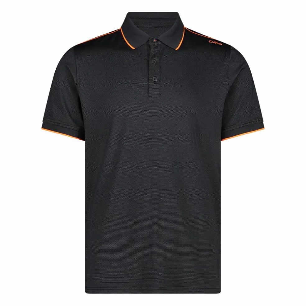 Herren Polohemd aus stretch polyester und Modal