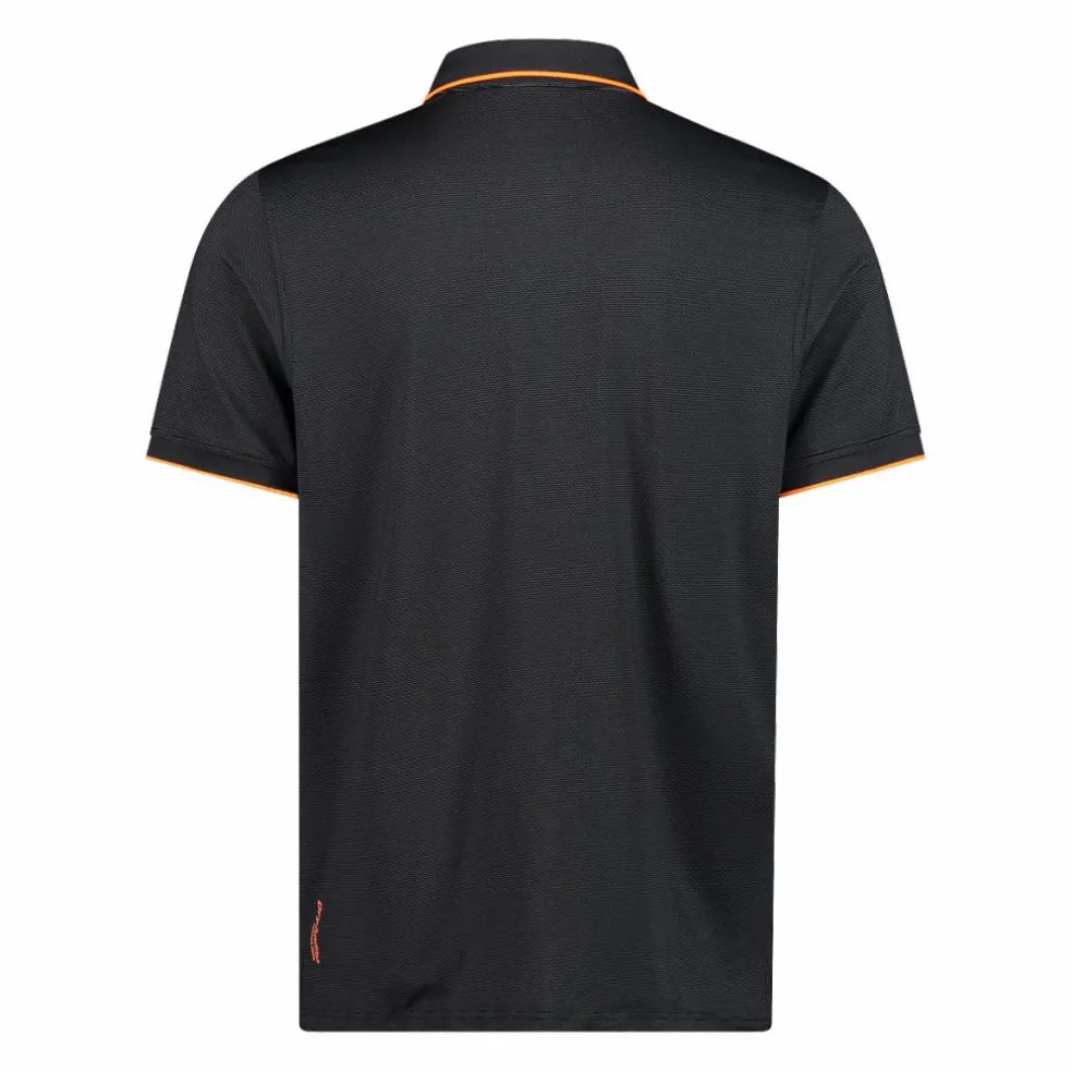 Herren Polohemd aus stretch polyester und Modal