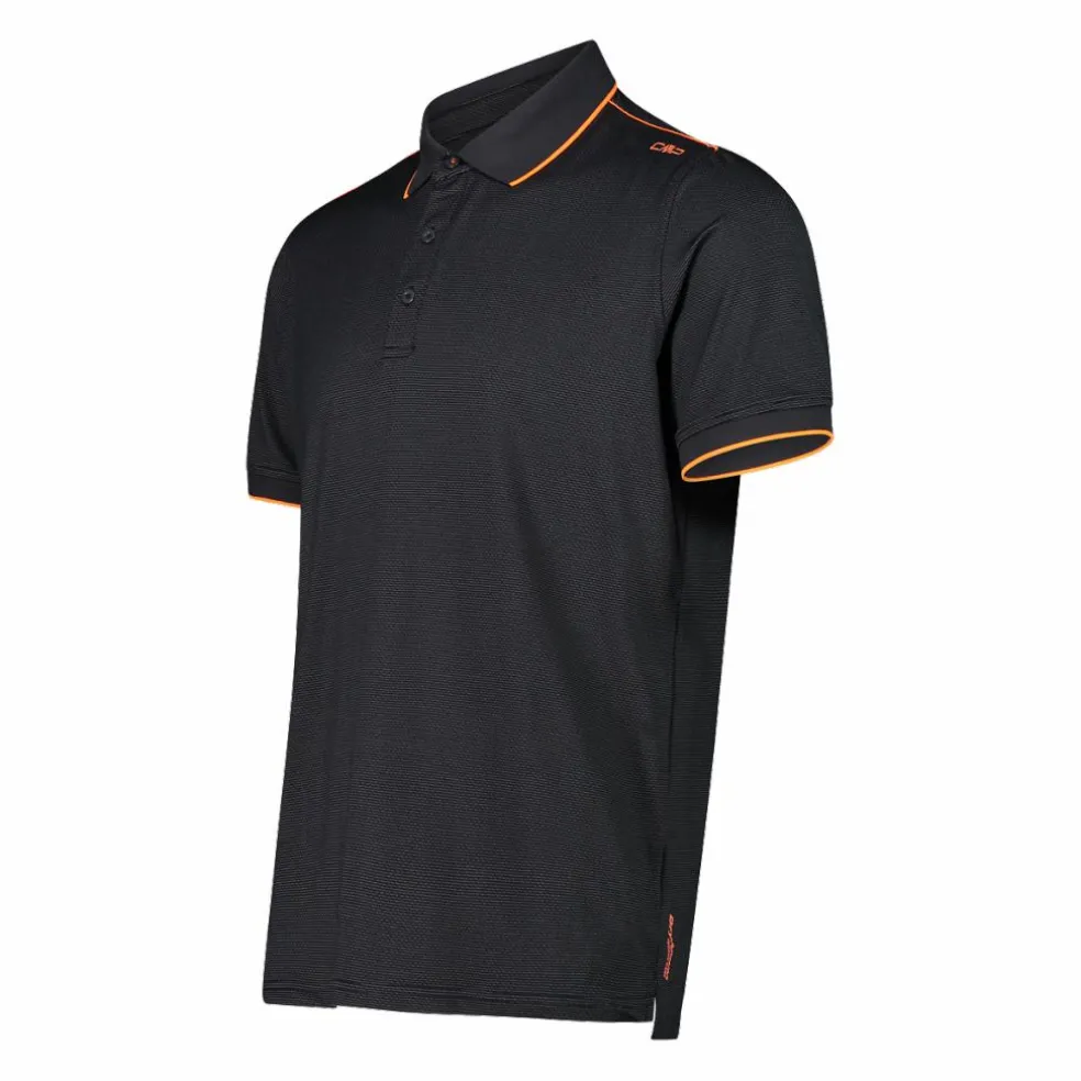 Herren Polohemd aus stretch polyester und Modal
