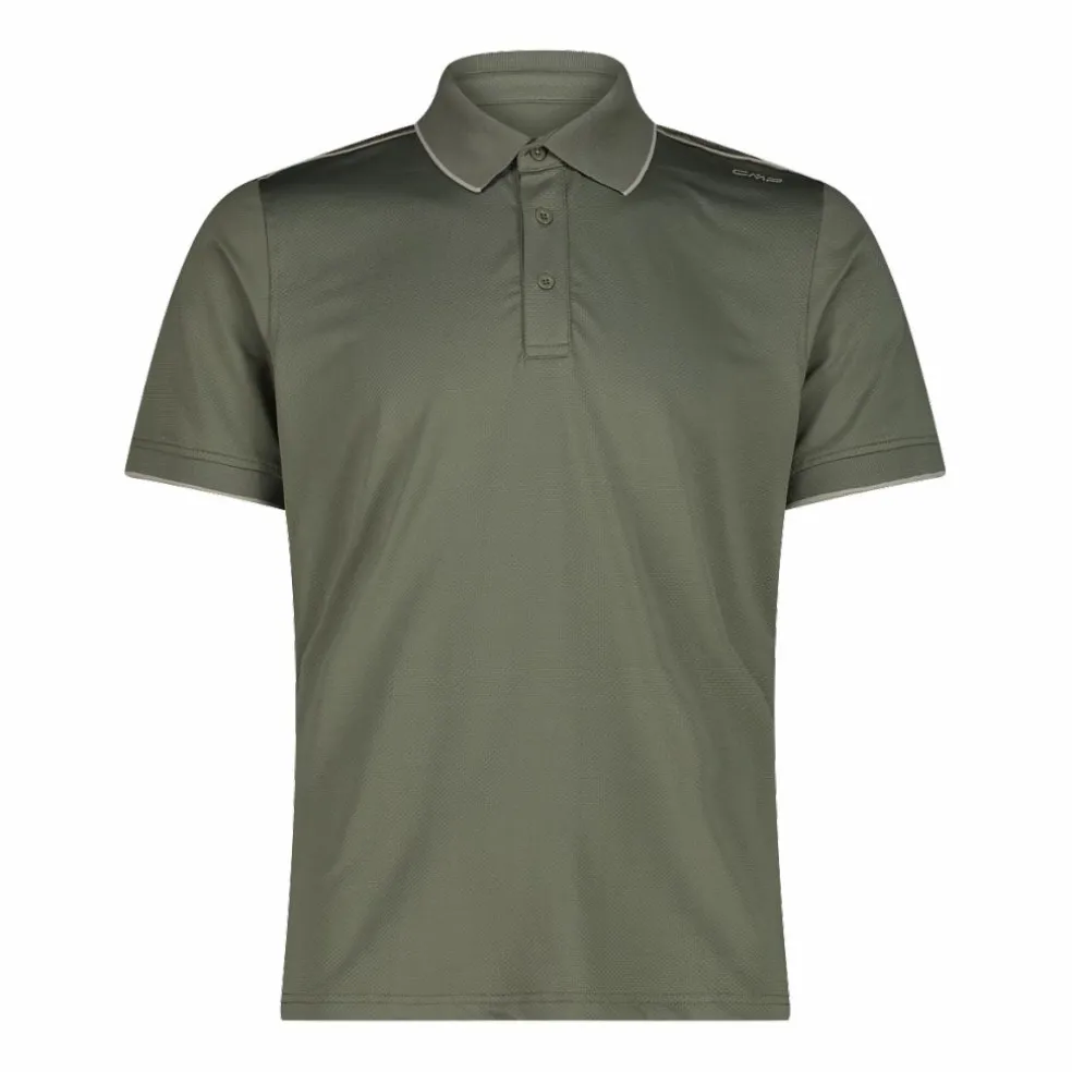 Herren Polohemd aus stretch polyester und Modal