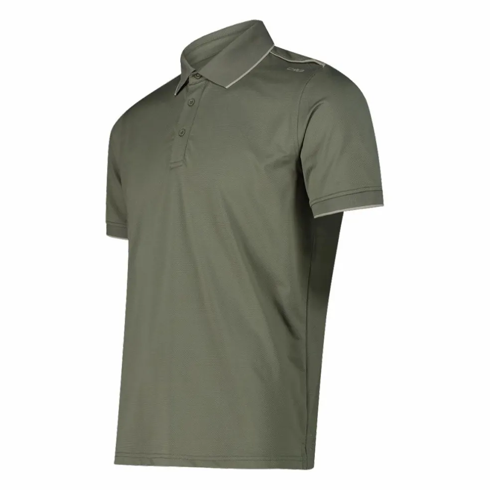Herren Polohemd aus stretch polyester und Modal
