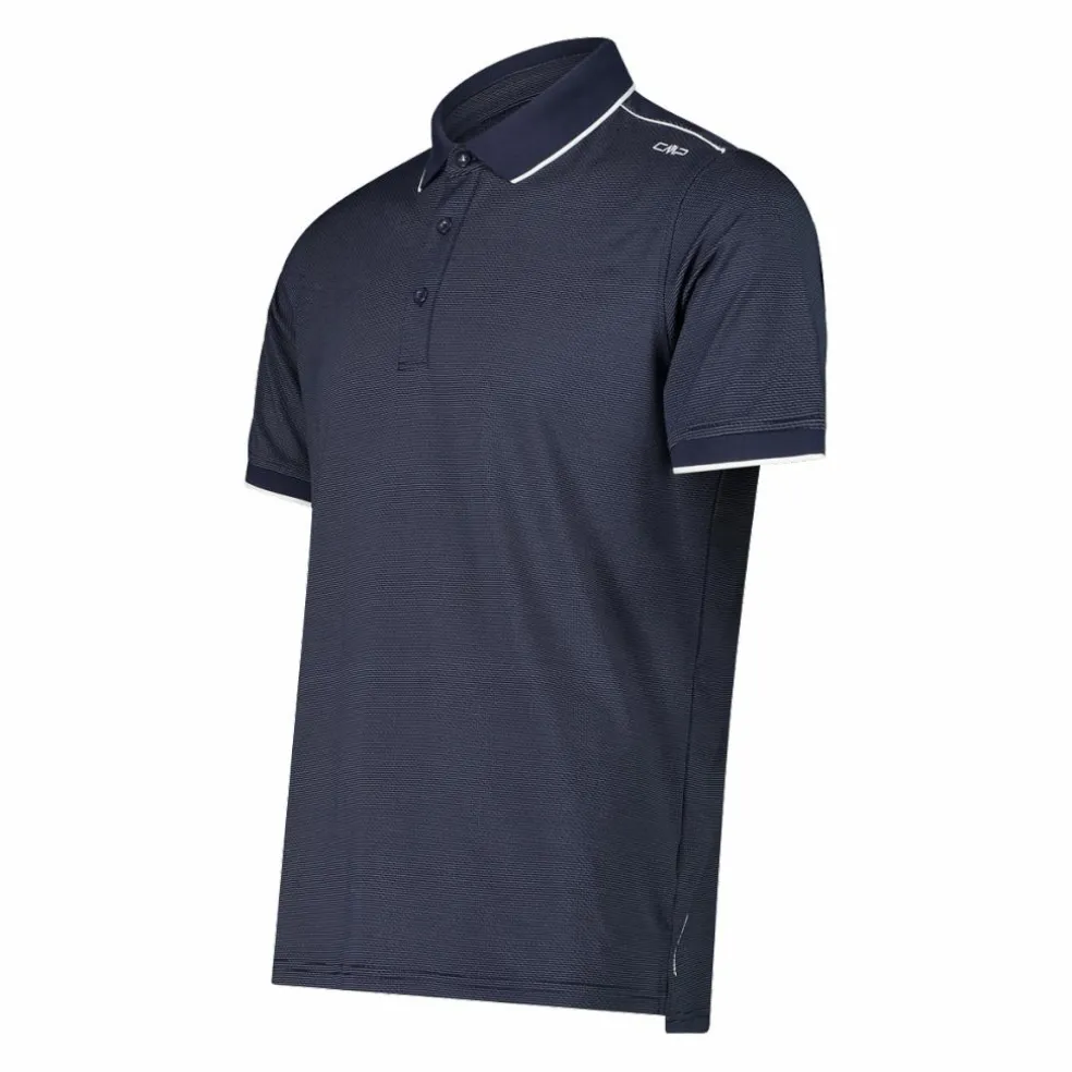 Herren Polohemd aus stretch polyester und Modal