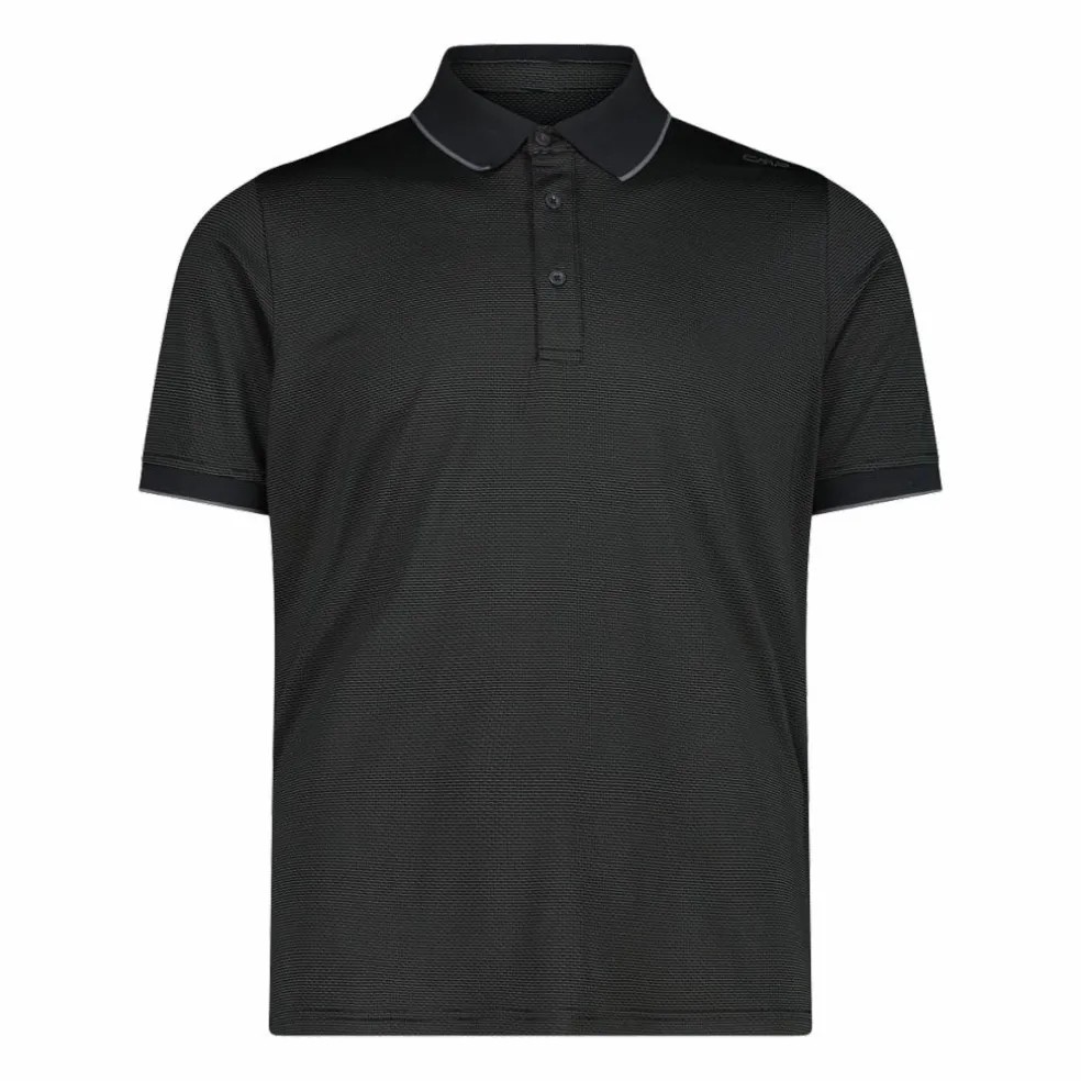 Herren Polohemd aus stretch polyester und Modal