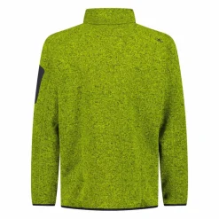 Herren schweres Fleecejacke Knit-Tech Meliert