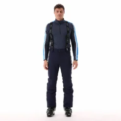 Herren stretch Skihose einfarbig