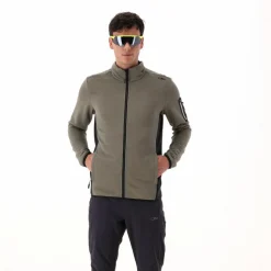 Herren Unlimitech Fleece mit durchgehendem Reißverschluss