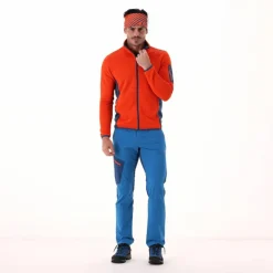 Herren Unlimitech Fleece mit durchgehendem Reißverschluss