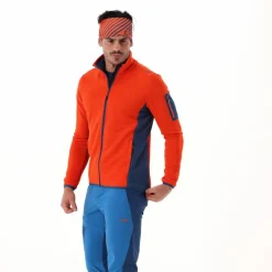 Herren Unlimitech Fleece mit durchgehendem Reißverschluss