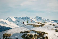 Herren Unlimitech winddichte Skitourenhose aus Stretch Performance