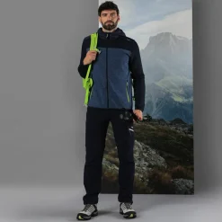 Herren 4-Wege-Stretch-Wanderhose mit Zip-Off-Funktion