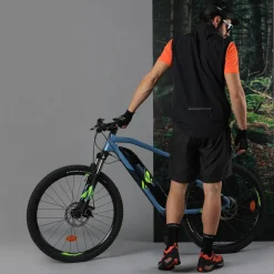 Herren Windschutzjacke mit abnehmbaren Ärmeln