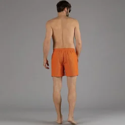 Herren-Badeshorts mit geometrischem Muster