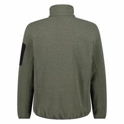 Herren-Fleece Jacquard-Knit-Tech mit Rautenmuster