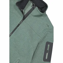 Herren-Fleece Jacquard-Knit-Tech mit Rautenmuster