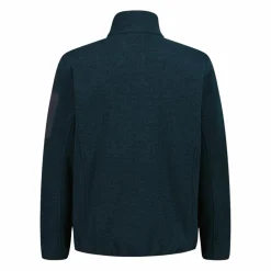 Herren-Fleece Jacquard-Knit-Tech mit Rautenmuster