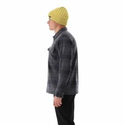 Herren-Fleece-Langarmshirt