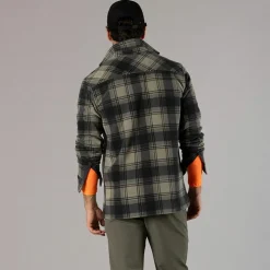 Herren-Fleece-Langarmshirt