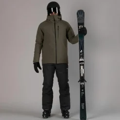 Herrenjacke mit lockerer Passform aus Mechanical Stretch für Ski und Snowboard