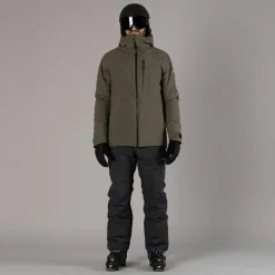 Herrenjacke mit lockerer Passform aus Mechanical Stretch für Ski und Snowboard