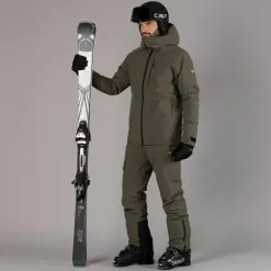 Herrenjacke mit lockerer Passform aus Mechanical Stretch für Ski und Snowboard